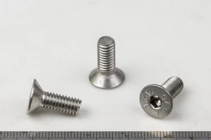 M6 (6mm) x 16mm Counter Sunk Stainless Steel Screws Bolts - 5 pieces - Bild 1 von 1