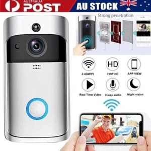 Ring Video Doorbell HD video Wireless Doorbell Advanced Motion Detection Camera - Picture 1 of 14