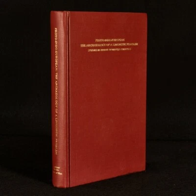 1987 Proto-Indo-European The Archeology of a Linguistic Problem Susan Nacev S... - Image 1 of 4