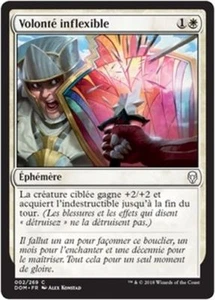 MTG Magic DOM - (x4) Adamant Will/Volonté inflexible, French/VF - Picture 1 of 1