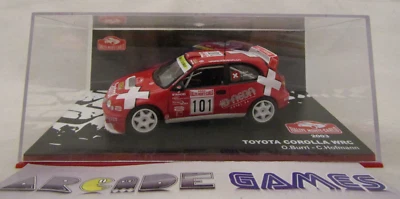 VOITURE 1/43 TOYOTA COROLLA WRC RALLYE MONTE CARLO 2003 BURRI - ALTAYA - Photo 1/4