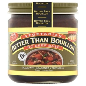 Better Than Bouillon No Beef Base Vegan Broth 8 Ounce Pack 38 Servings - Picture 1 of 8
