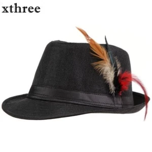 1 Feather for fedora  Trilby Gangster Beach Sun Straw Man woman hats hat extra  - Picture 1 of 1