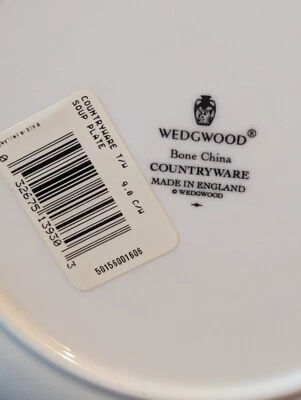 Set of 5 NWT WEDGWOOD COUNTRYWARE Large Rim Soup / Pasta Bowls  ENGLAND 9" - Image 1 of 4