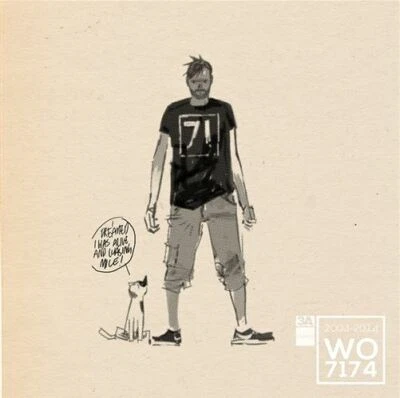 NEW ThreeA Ashley Wood Popbot Mr71 & Eddy The Cat 1/6. RARE. - Image 1 of 3