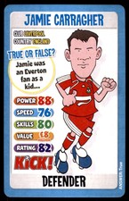 Kick! Magazine - Football Heroes Card (2008) Jamie Carragher
