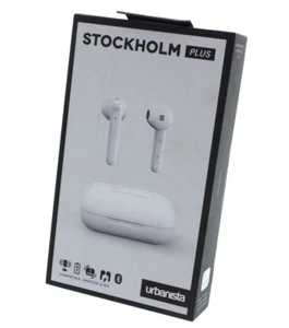 Urbanista Stockholm True Wireless Bluetooth Earbuds Headphones White - Picture 1 of 4