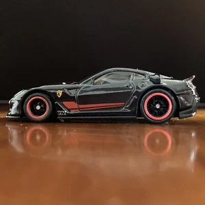 Hot Wheels 2015 Super Treasure Hunt Ferrari 599xx Black - Loose - Picture 1 of 13