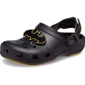 NUEVO CROCS Tallas W6/M4 - W10/M8 Batman Zueco Ajustable Antideslizante - Negro - Imagen 1 de 7
