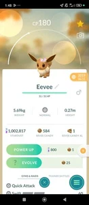 Pokemon Flower Crown Eevee Trade - Picture 1 of 1