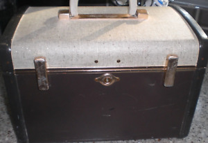 Vintage  Ultralite Samsonite 13" Style 8812  2 Tone Overnight Travel Bag/Case