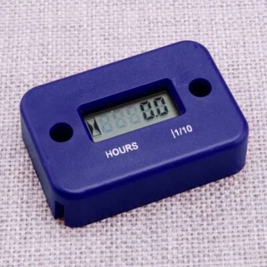 Digital LCD Hour Meter For Car Marine Motorcycle - Picture 1 of 5