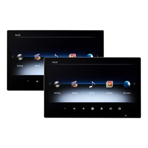 2x 12.5" Android 10.0 8Core Auto Kopfstütze Monitor Screen 1080P HDMI BLUETOOTH - Bild 1 von 10