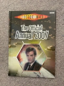 DOCTOR WHO ANNUAL 2007 signé à la main par BILLIE PIPER rare BBC état neuf ROSE - Photo 1/5