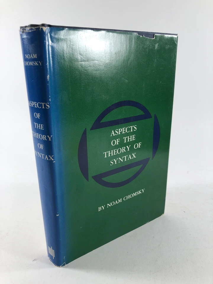Aspects of the Theory of Syntax Noam Chomsky 1965 1st ed 1st print HC DJ Book - Image 1 of 4