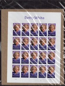 Scott #5976 Betty White Sheet of 20 Forever Stamps - Sealed - Picture 1 of 3