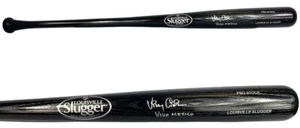 Vinny Castilla autographed signed inscribed bat MLB Colorado Rockies PSA COA - Picture 1 of 2