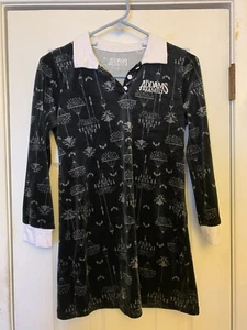 New Netflix TV Show Wednesday / Addams Family velvet dress, Size XL 14 - Picture 1 of 4