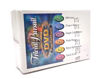 Колода из 100 карт Trivial Pursuit Pop Culture Trivia - НОВАЯ запечатанная - Изображение 1 из 4