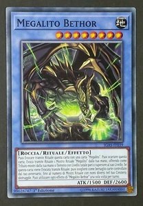 MEGALITO BETHOR in Italiano IGAS-IT039 Comune YUGIOH - Imagen 1 de 1