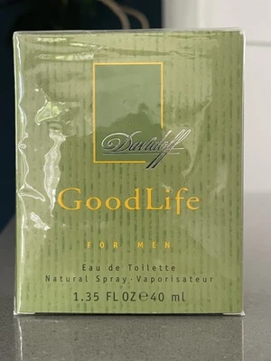 New & sealed: Davidoff Good Life Eau De Toilette For Men 40ml/1.3 FL OZ (rare) - Bild 1 von 4