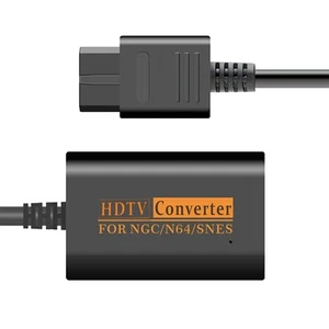 1080P HDMI-Adapterkonverter Gamecube-Konsole Display-Anschluss 5 Fuß Schwarz Neu - Photo 1/9