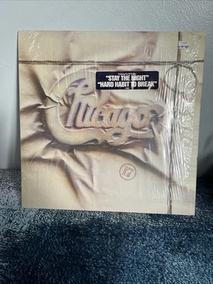 CHICAGO 17 Vinyl Record Album LP 1984 Peter Cetera Hard Habit To Break - Image 1 of 4