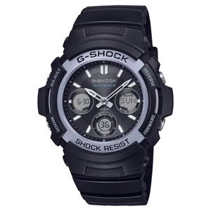 Casio AWGM100FP-1A2, G-Shock Chronograph Watch, Solar Atomic, Alarm,200 Meter WR - Picture 1 of 2