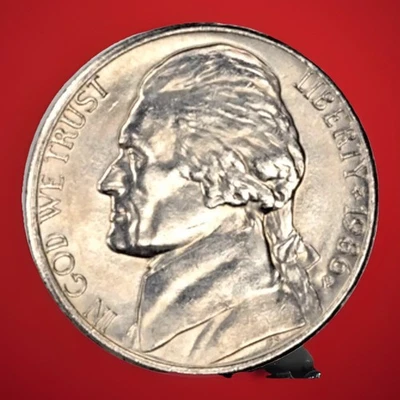 1986-P Jefferson Nickel GEM BU UNC From Original Roll Fast S&H W/Tracking - Image 1 of 4