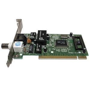 Network Card Lan Ethernet RJ-45 Genius 10BASE-T K0238011 BNC PCI 32 Bit - Picture 1 of 6