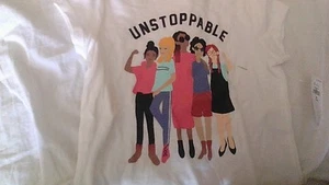 GAP KIDS NWT Size XS (4-5) Short Slv T-Shirt "UNSTOPPABLE" Graphic Cotton - Picture 1 of 10