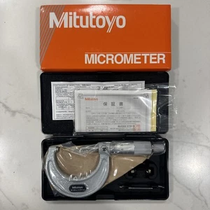 Mitutoyo 103-130 Outside Micrometer 25-50mm Range, 0.001mm Graduation Japan New - Picture 1 of 13
