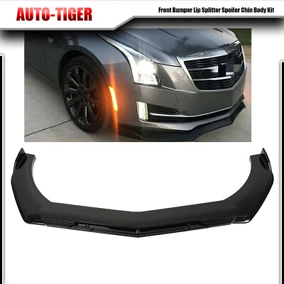 Kit de carrocería de alerón divisor de labios parachoques delantero para Cadillac CTS ATSL Foto 1 de 4