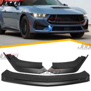 Front Bumper Splitter Air Vent Lip For Ford Mustang S650 GT Performance 2024-25 - Picture 1 of 14