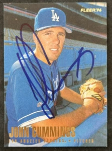 1996 Fleer SIGNED: John Cummings, DODGERS #430 - Picture 1 of 1