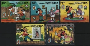 Dominica 1985 - Mi-Nr. 933-937 ** - MNH - Walt Disney - Imagen 1 de 1
