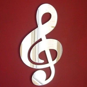 Espejos acrílicos en forma de clave aguda - varios tamaños - Imagen 1 de 1