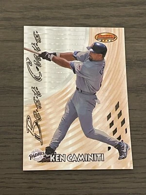 1997 Bowman’s Best Best Cuts Ken Caminiti #BC9 San Diego Padres - Image 1 of 2