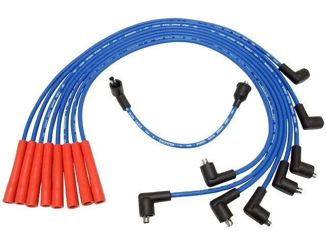 Spark Plug Wire Set For 1975-1976 Lincoln Continental 7.5L V8 PB353RG - Image 1 of 1