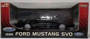 Welly 1/18 1986 Ford Mustang SVO schwarz - Bild 1 von 13