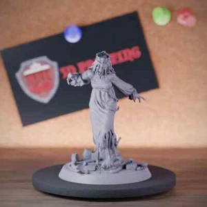 Undead Lich Queen Miniature Monster Mini Dungeons and Dragons 5e DnD TTRPG - Picture 1 of 8
