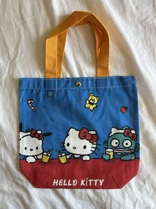 Hello Kitty And Friends süße helle Canvas Beuteltasche Buchtasche toll - Bild 1 von 7