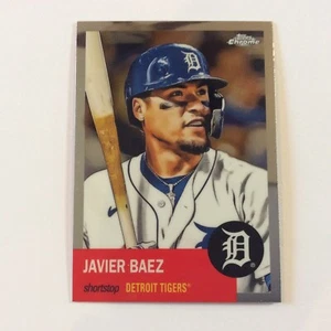 Topps 2022 cromo platino aniversario #331 Javier Báez Detroit Tigers - Imagen 1 de 2