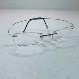 Silhouette Rimless Eyeglasses 7799 40 6050 Titanium Silver Frames 140 - Picture 1 of 7