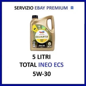 5 LT TOTAL QUARTZ INEO ECS 5W-30 ACEA C2 (1 flacone da lt 5) PREZZO PROMO!!! - Foto 1 di 1