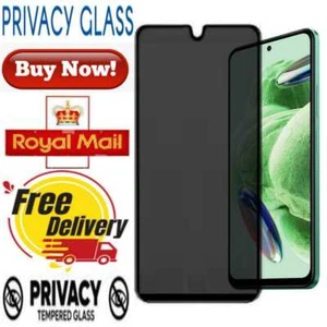 Privacy Screen Protector For Xiaomi Redmi Note 10 Pro Max 11 Pro 5G 12 Pro - Picture 1 of 3