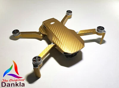 DJI Mini 4K - SKIN - CARBON GOLD - Decal - Wrap - Folie - Bild 1 von 4