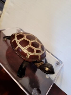 NICE VINTAGE TIN WIND UP TORTOISE  made in Occupied JAPAN - Image 1 of 4