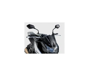 KAWASAKI Z1000 -10/13- PARABRISAS SAUTE VENT SPORT ERMAX NEGRO SATINADO -0203077 - Imagen 1 de 2