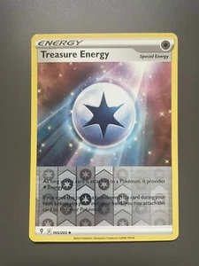 Reverse Holo Treasure Energy 165/203 Uncommon Evolving Skies Pokemon TCG - Picture 1 of 2